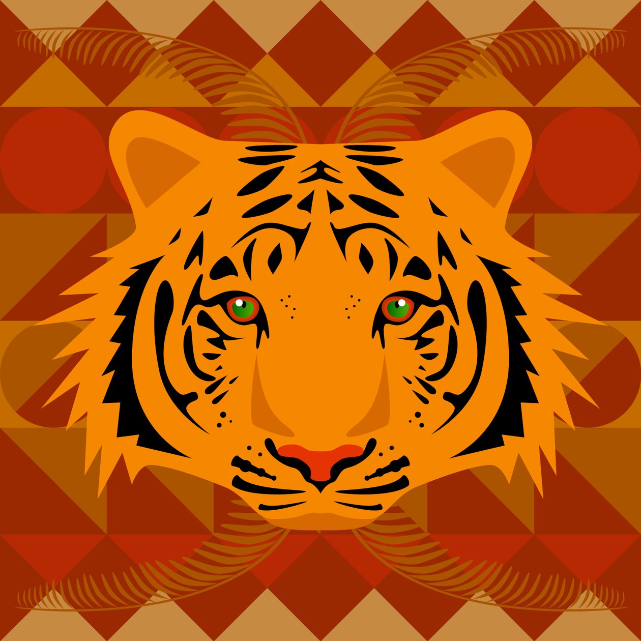 Aztekisk tiger av Claire Huntley