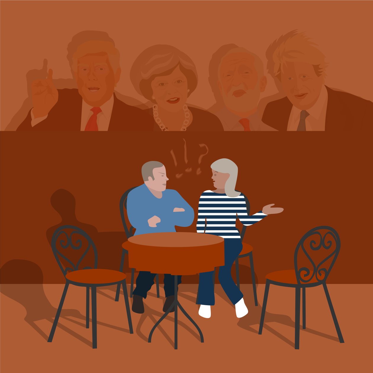 Cafédebatt av Claire Huntley