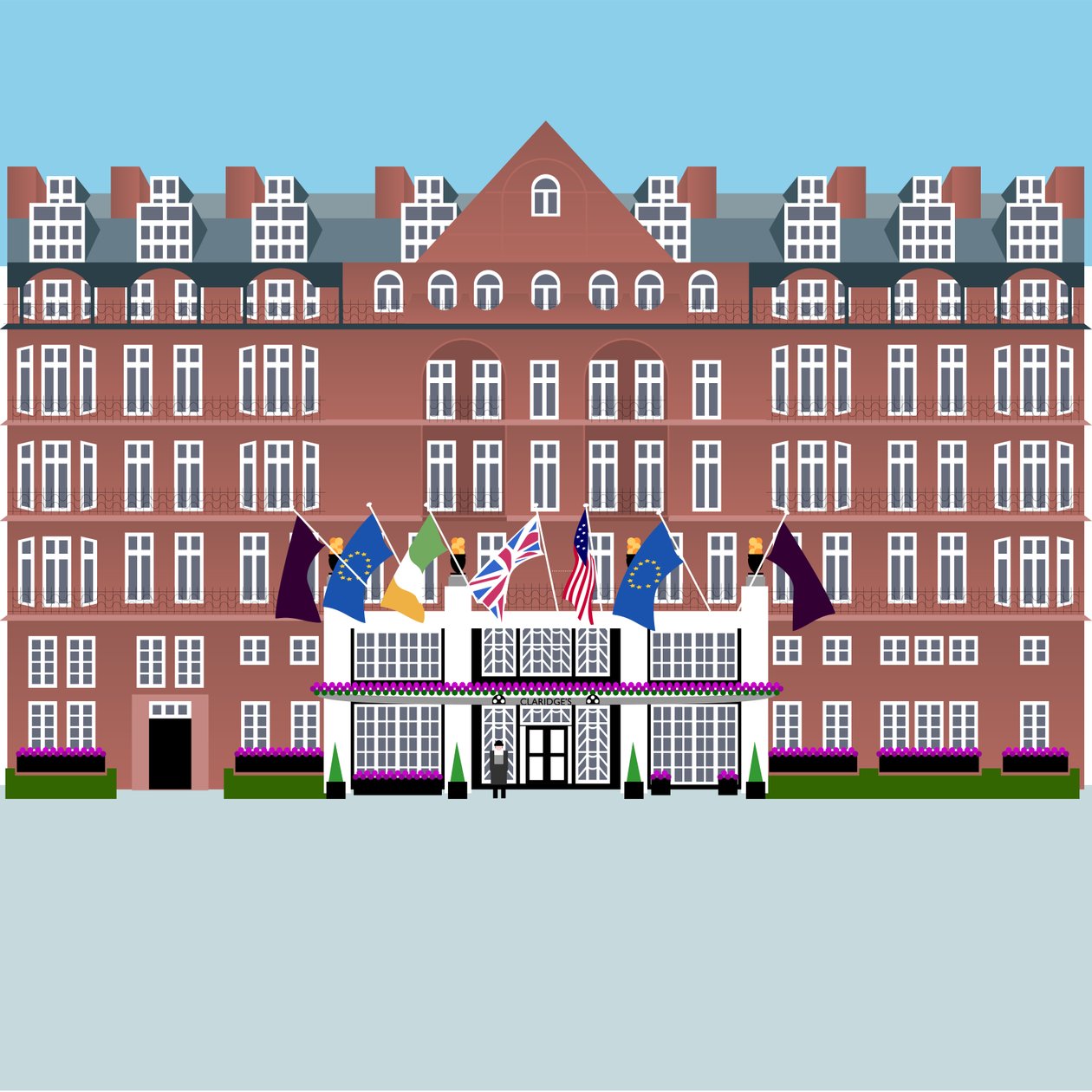 Claridges hotell av Claire Huntley
