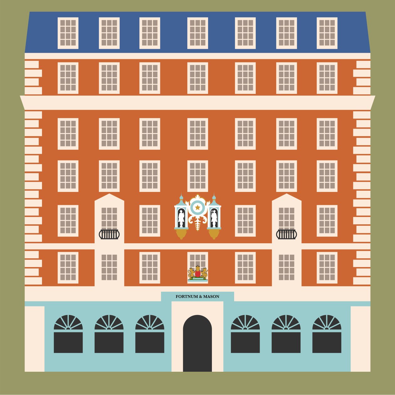 Fortnum och Mason, Piccadilly av Claire Huntley