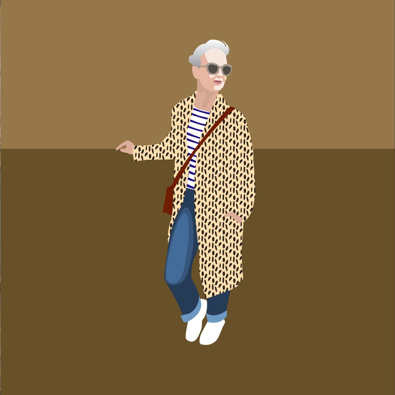 Porträtt av Alyson Walsh, grundare av ThatsNotMyAge av Claire Huntley