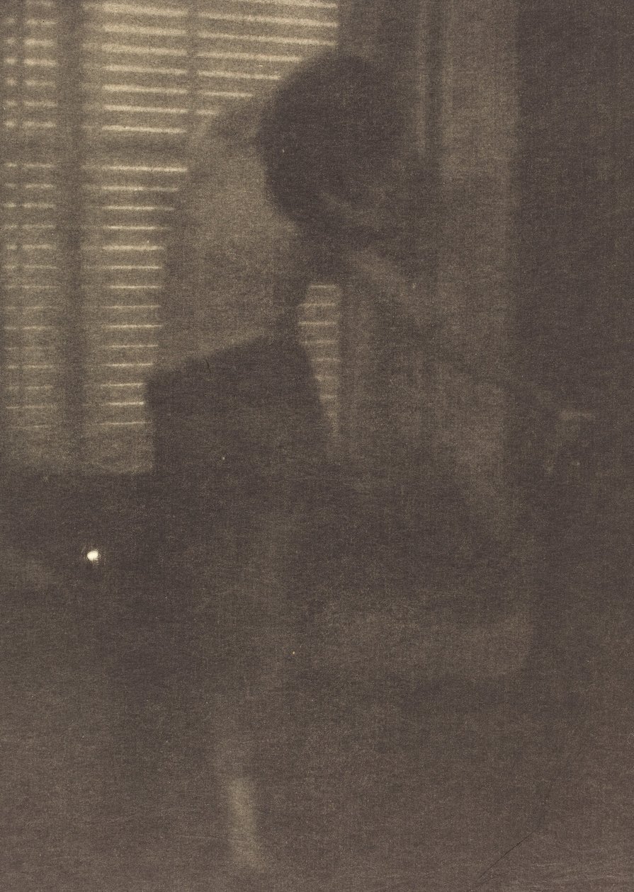 Modell i New York Studio av Clarence H. White