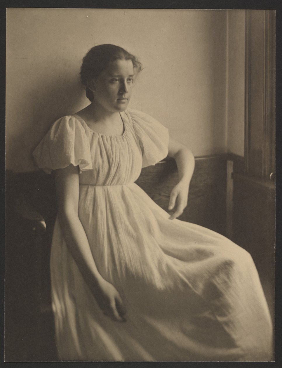 Den vita klänningen av Clarence H. White