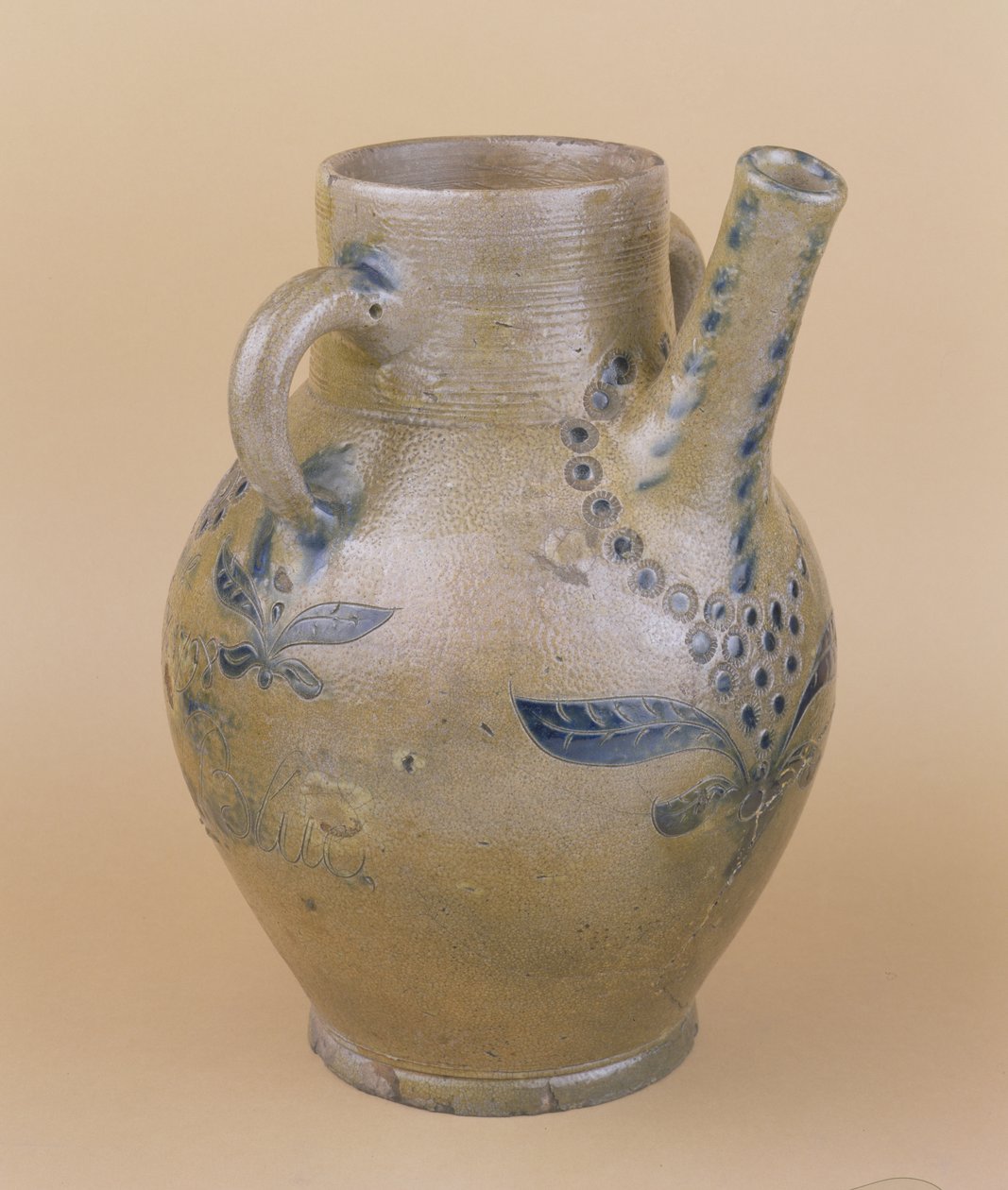 Batter Pitcher, 1798 (stengods) av Clarkson Crolius Snr.