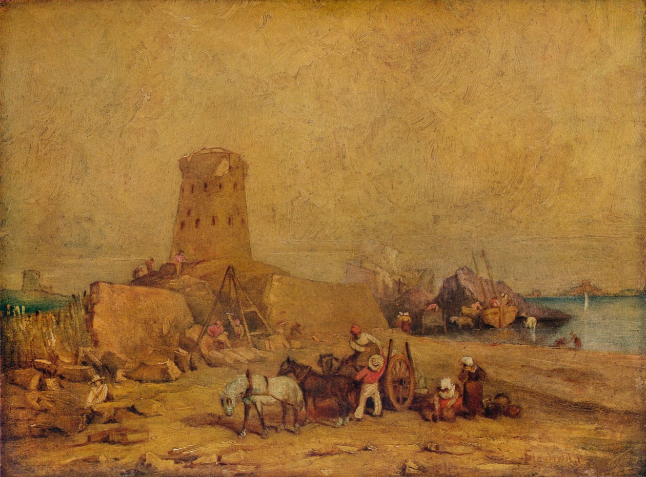 Kustscenen, 1800-talet, 1924 av Clarkson Stanfield