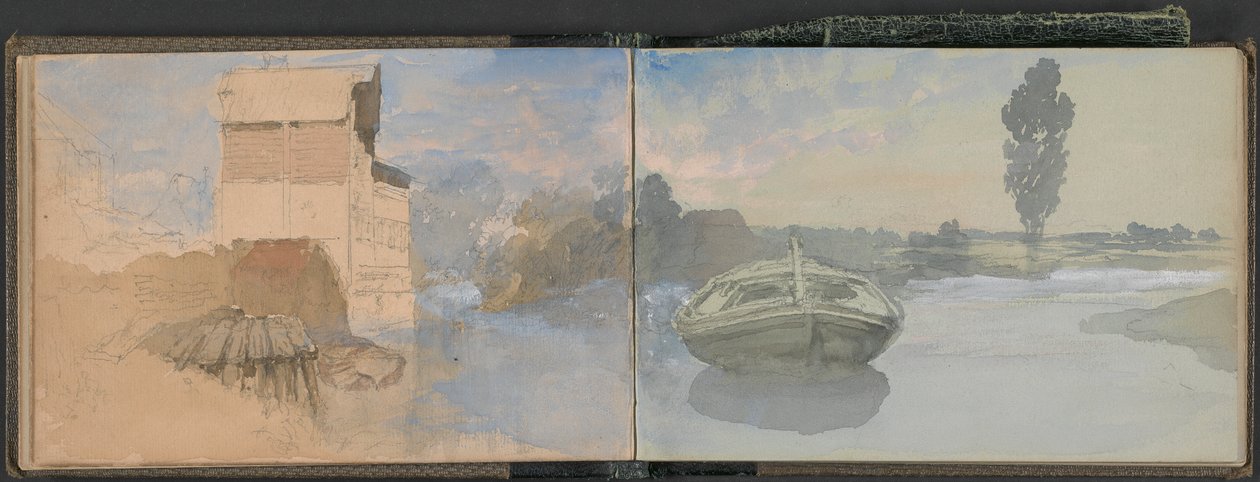 Isle of Wight och Kent skissbok av Clarkson Stanfield