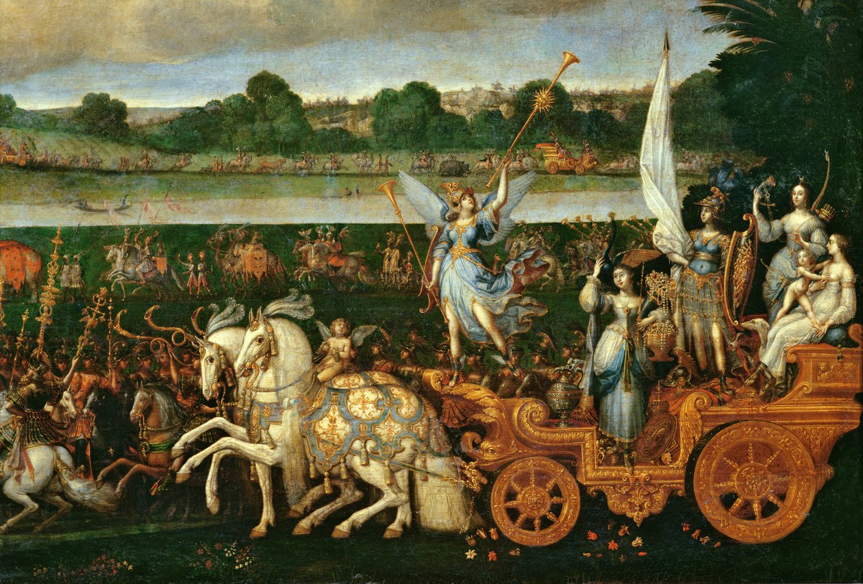 Jord, detalj på högra sidan, c.1640-41 av Claude Deruet