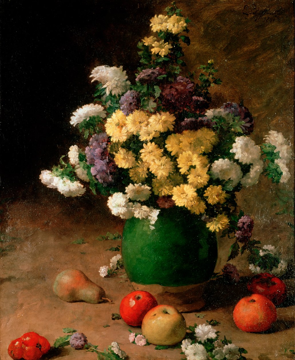 Blommor och frukt, 1880 av Claude Emile Schuffenecker