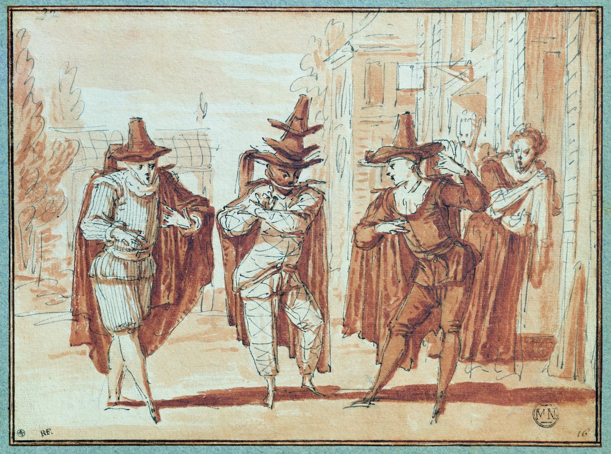 Teaterscen av Claude Gillot