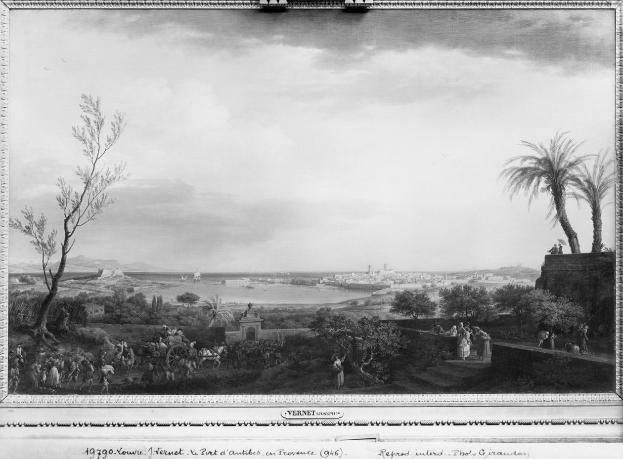 Port of Antibes i Provence, 1757 (se även 414950) av Claude Joseph Vernet