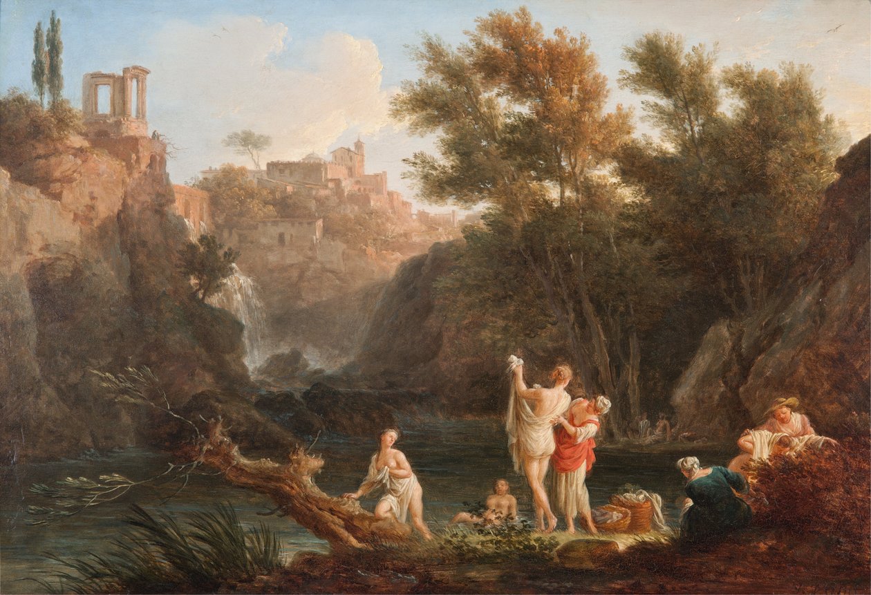 De fyra tiderna på dagen- kväll av Claude Joseph Vernet