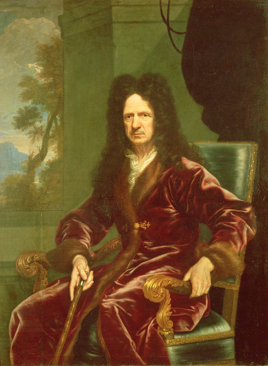 Andre Le Notre (1613-1700) ca 1700 av Claude Lefebvre