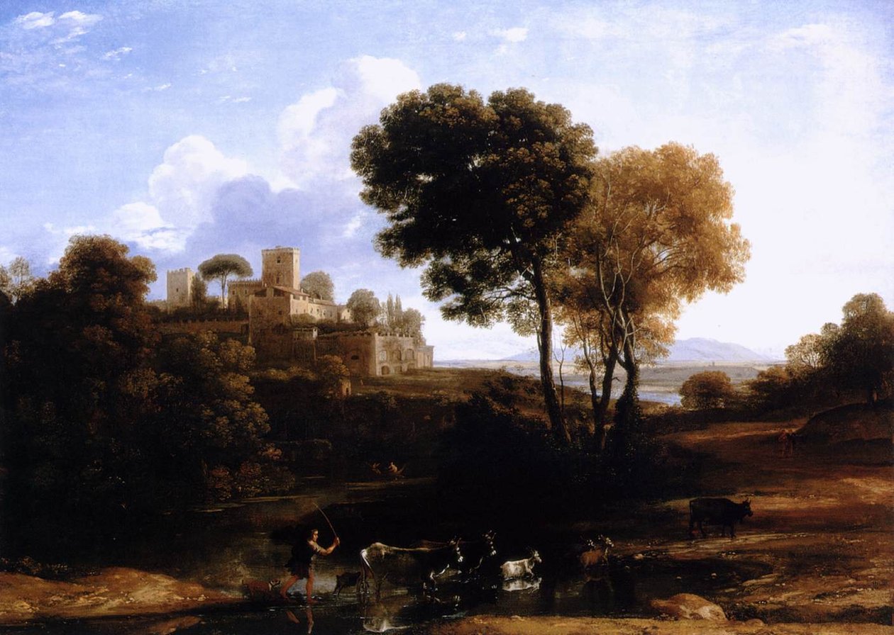 Landscape with Shepherds av Claude Lorrain