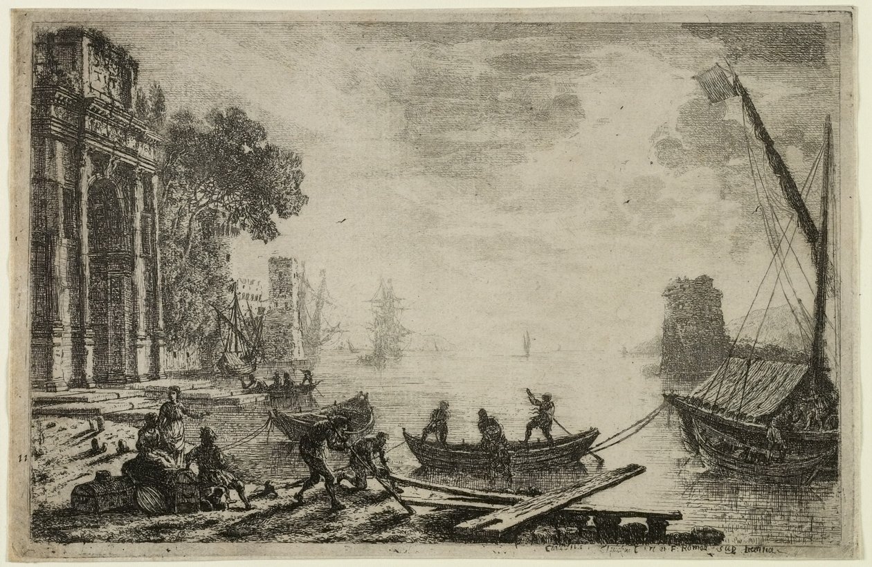 Den uppgående solen, 1634 av Claude Lorrain