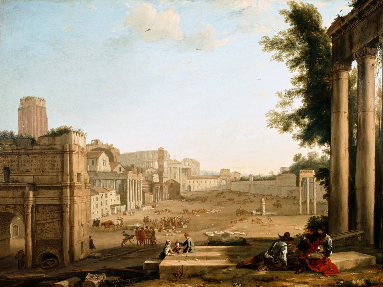 Campo Vaccino, Rom av Claude Lorrain