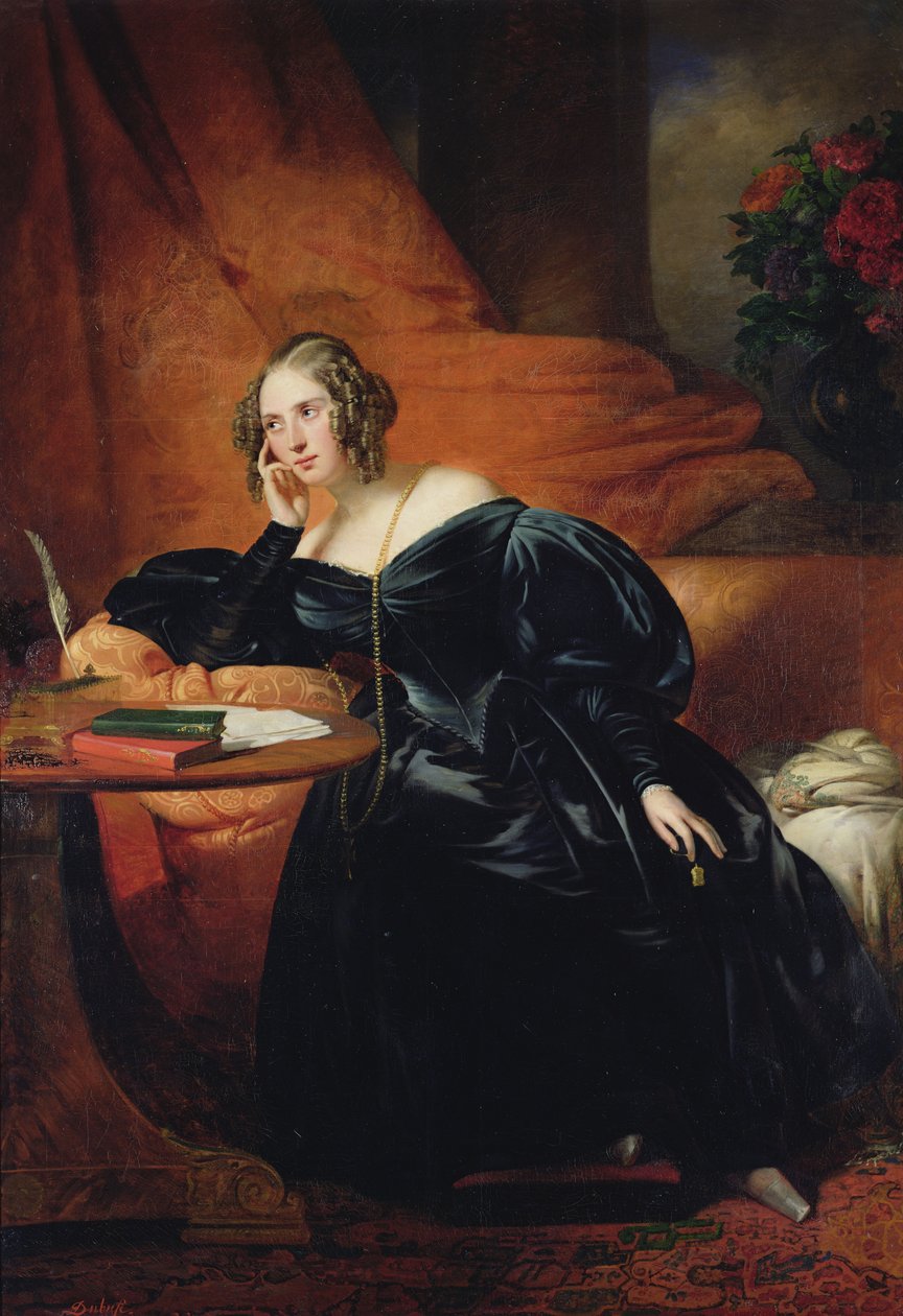 Grevinnan de Lapeyriere av Claude-Marie Dubufe