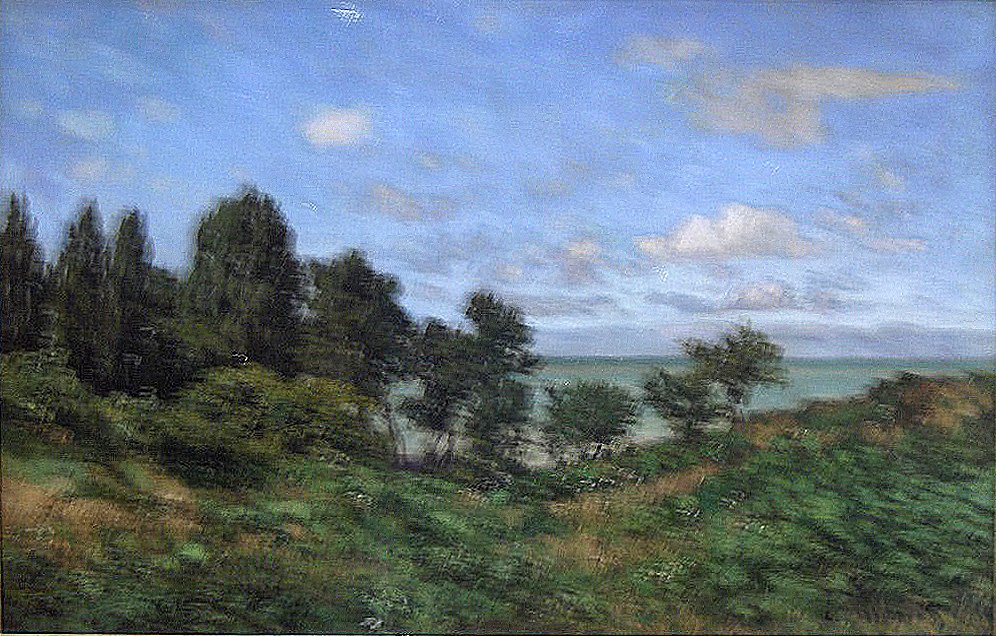  Coastal landscapen av Claude Monet
