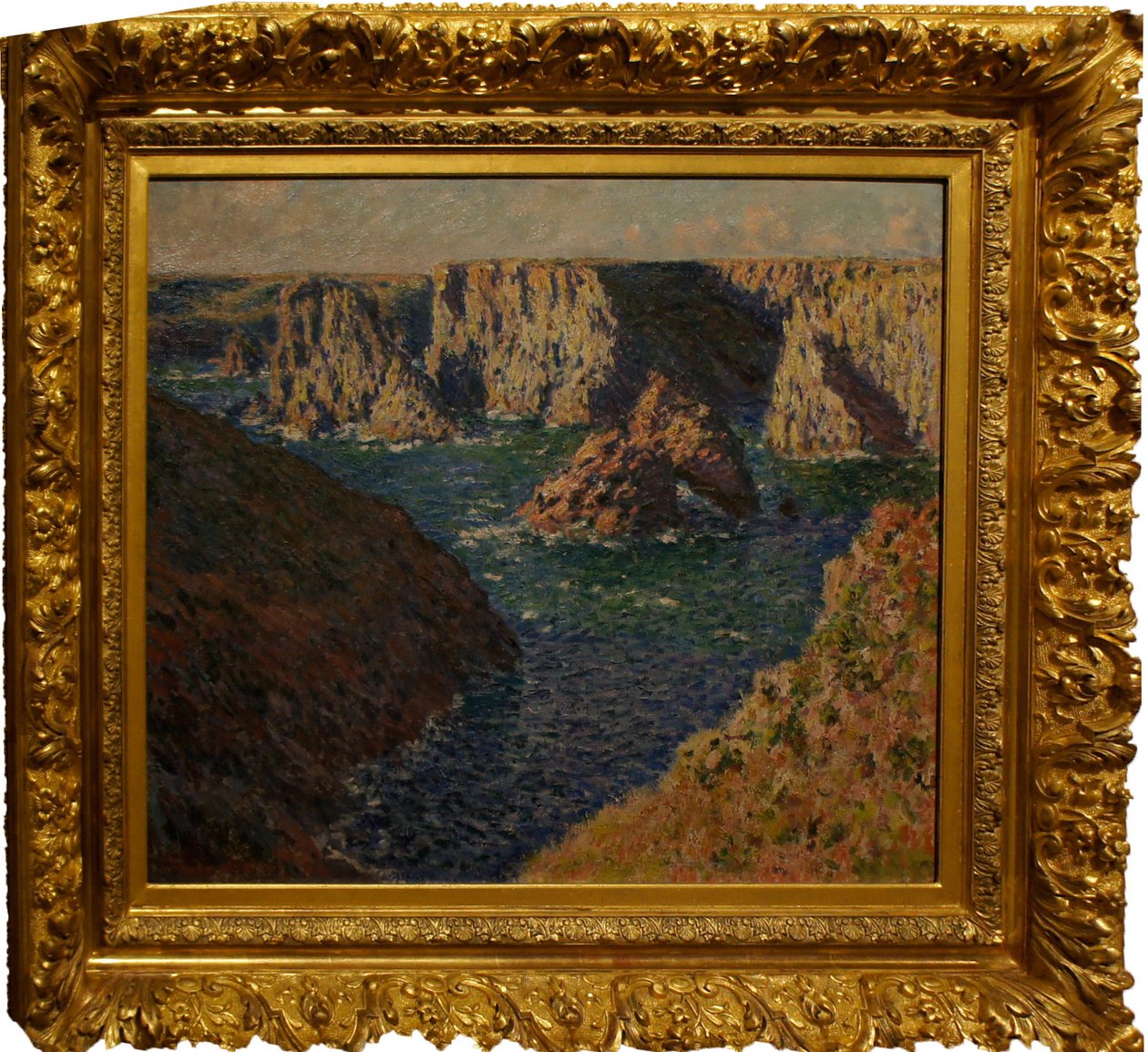  Les_rochers_de_Belle_IleThe rocks at Belle-Isle. av Claude Monet