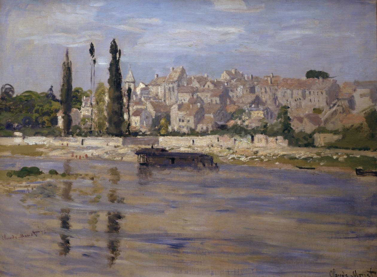 Carrieres-Saint-Denis, 1872 sverige av Claude Monet