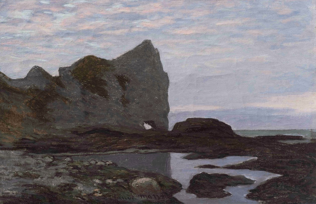 Etretat   av Claude Monet