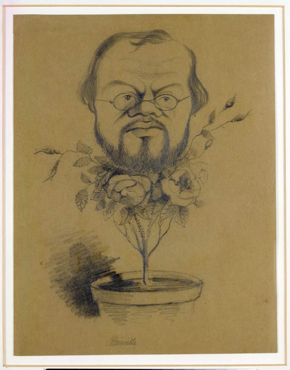 Francois Nicolaie (1811-79) 1858 av Claude Monet