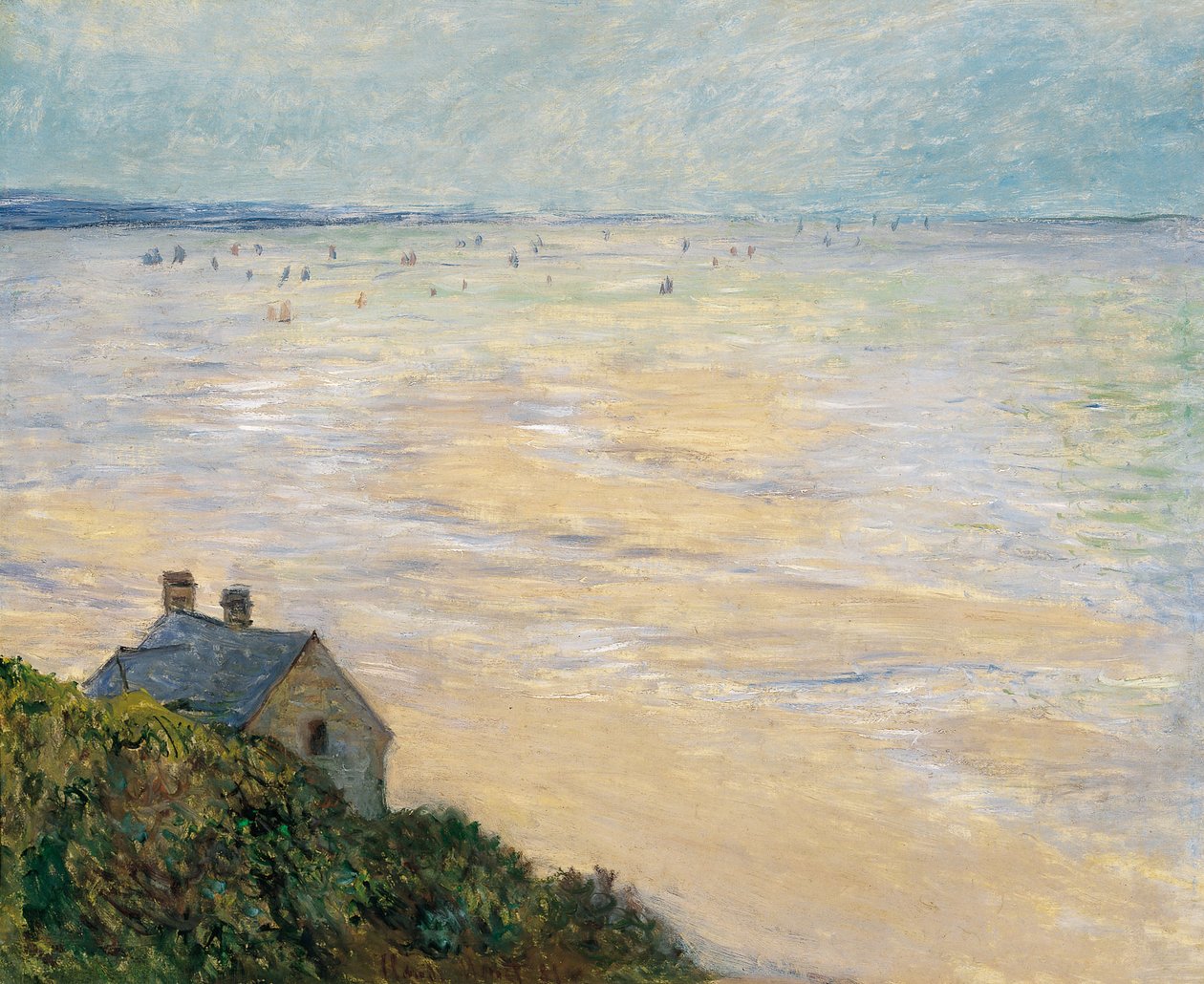 La Seine à Vétheuil (1881) av Claude Monet
