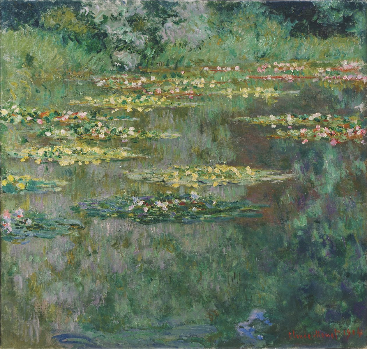 Le Bassin des Nympheas av Claude Monet