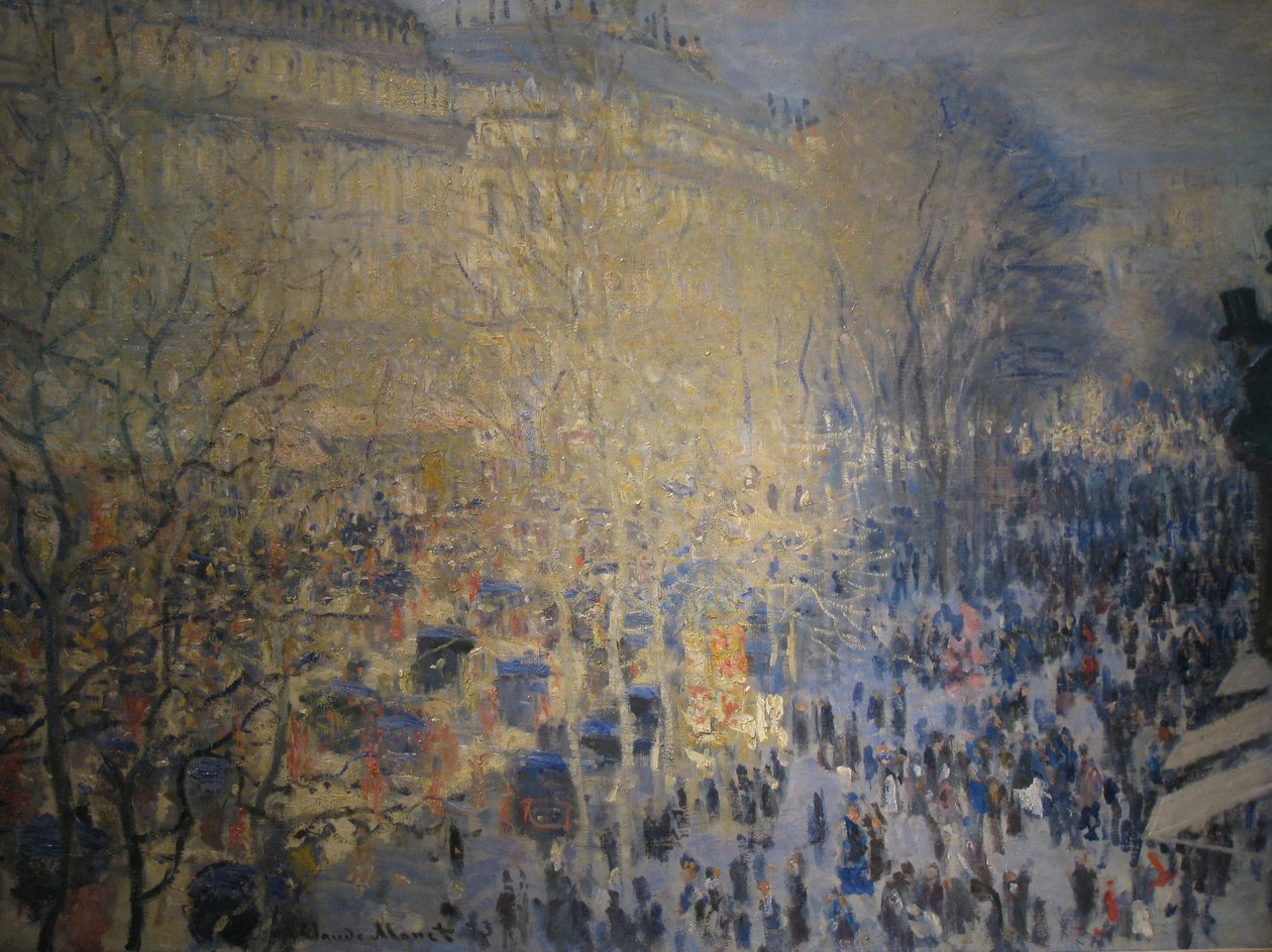 Le Boulevard des Capucines av Claude Monet