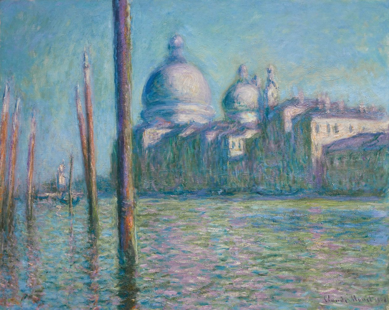 Le Grand Canal (W1739) av Claude Monet