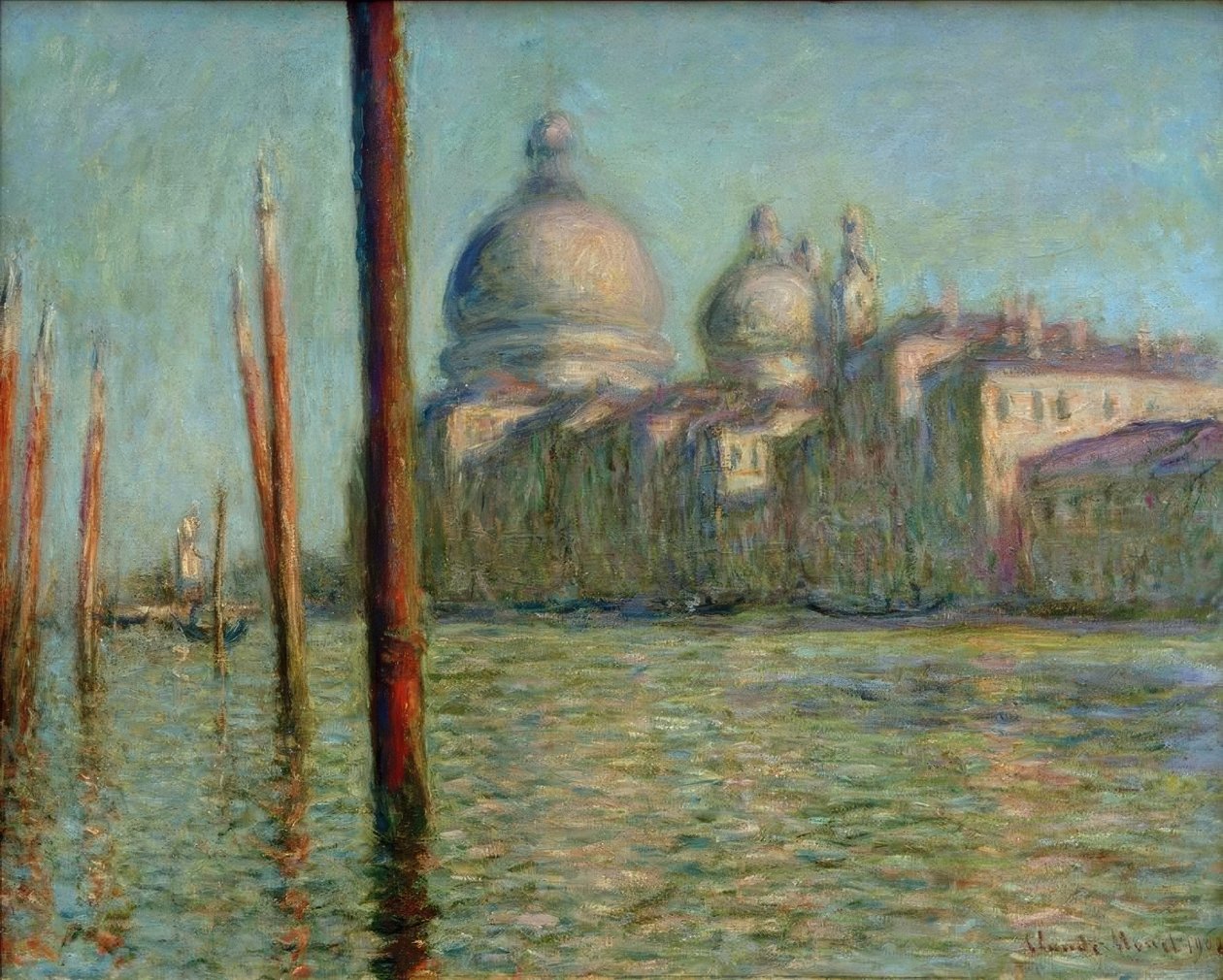 Canal Grande av Claude Monet