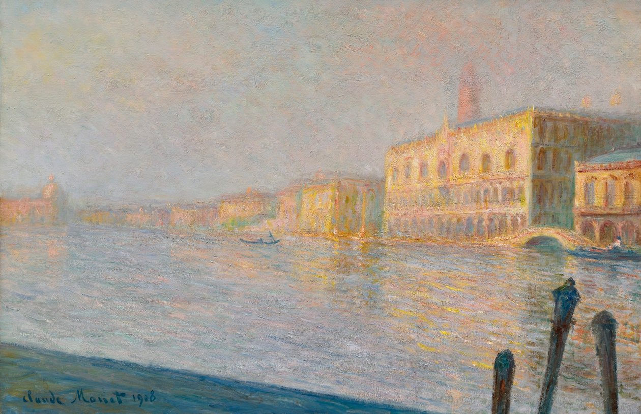 Le Palais Ducal av Claude Monet
