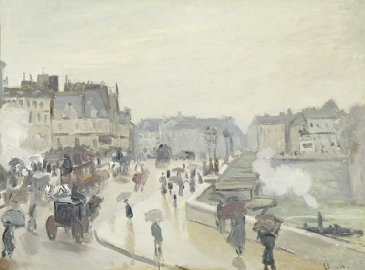 Le Pont Neuf  av Claude Monet
