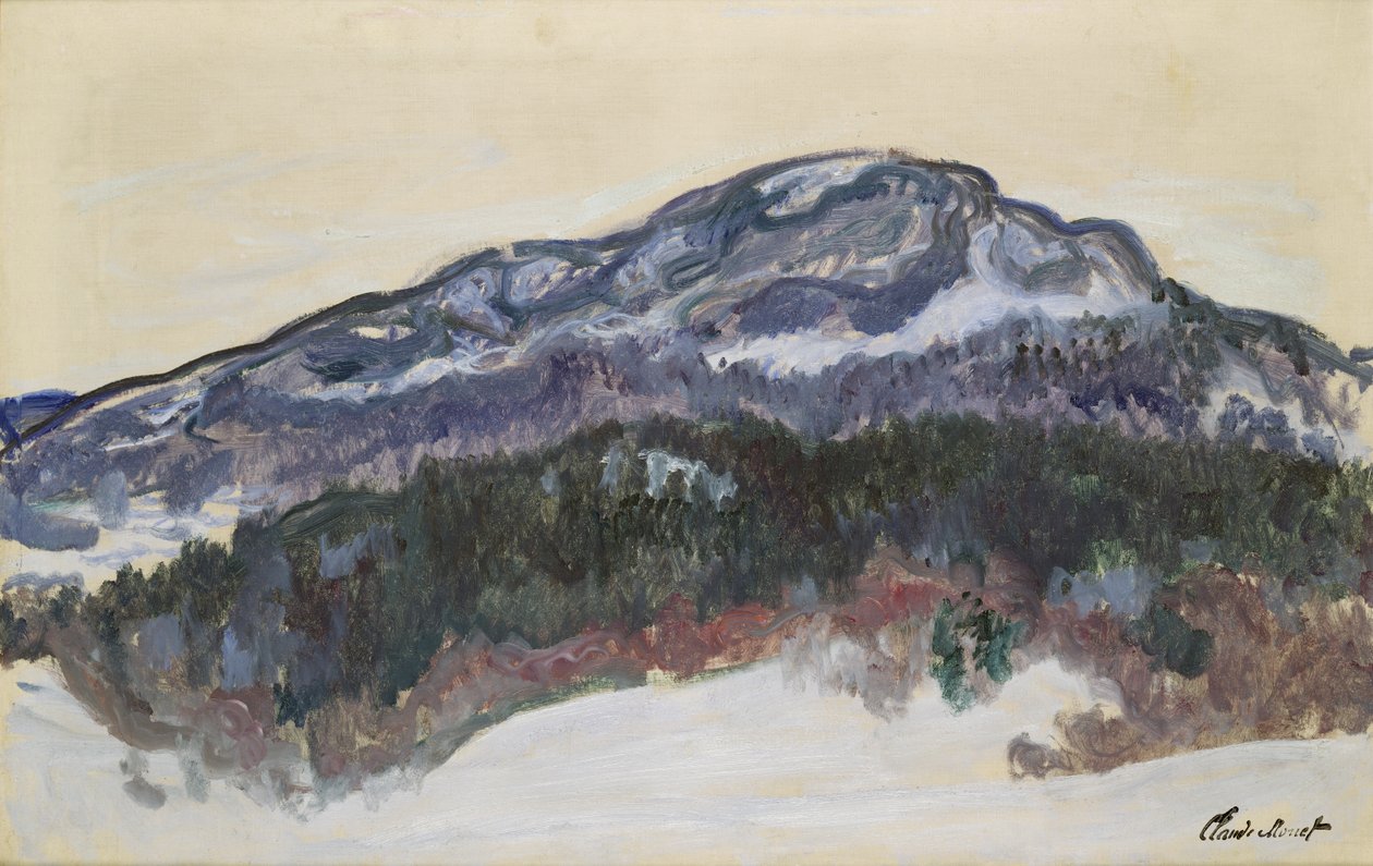 Mount Kolsaas, Norge, 1895 av Claude Monet
