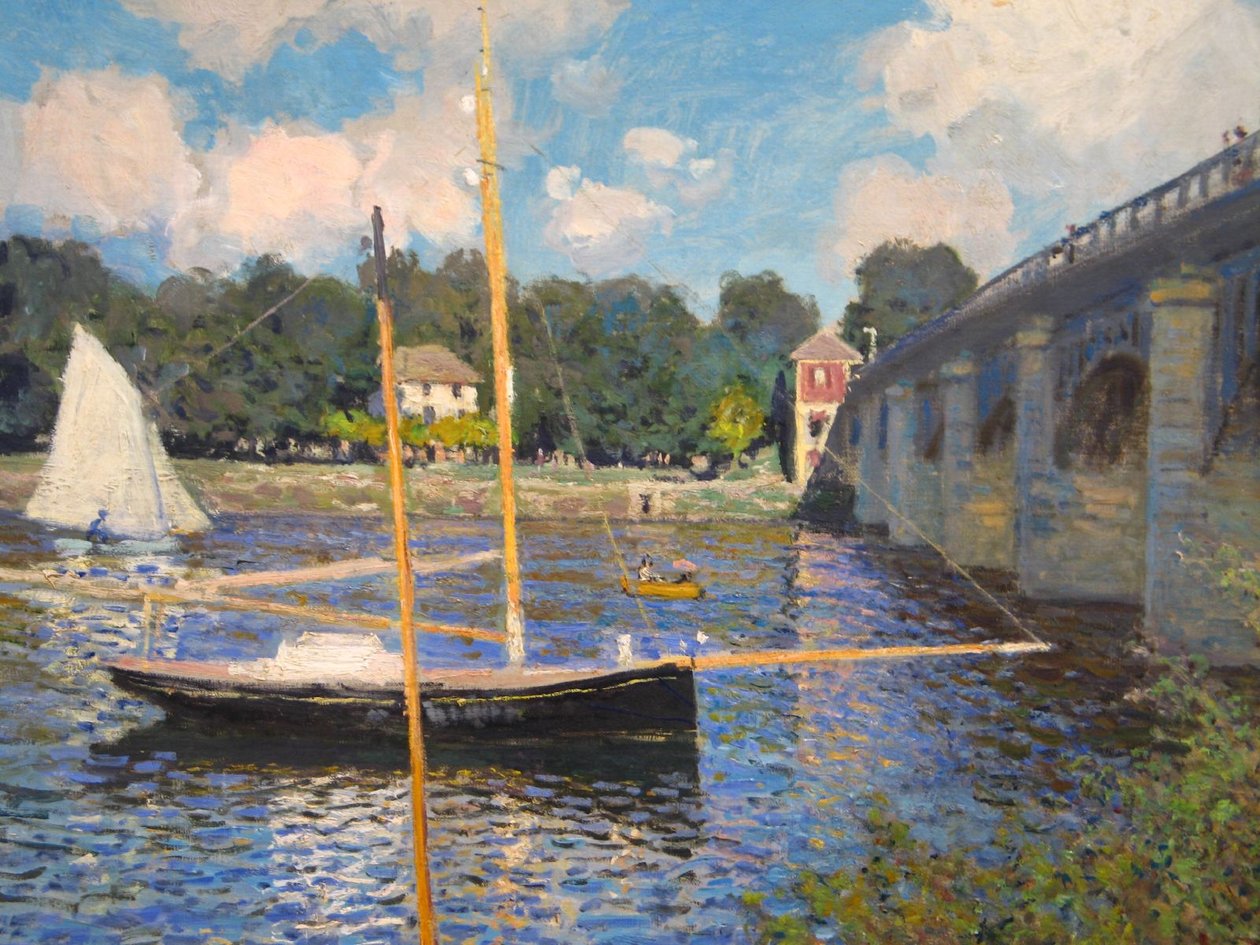 Pont dArgenteuil av Claude Monet