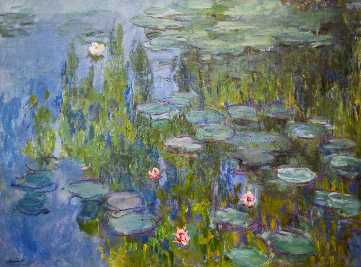 Lilja av Claude Monet