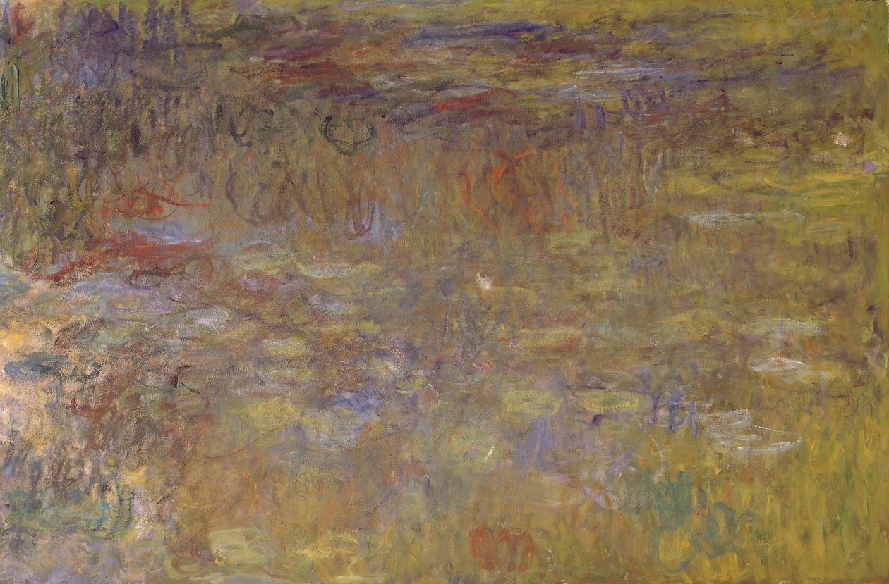 Sjötäcke med vattenlilja, ca 1917-20 av Claude Monet