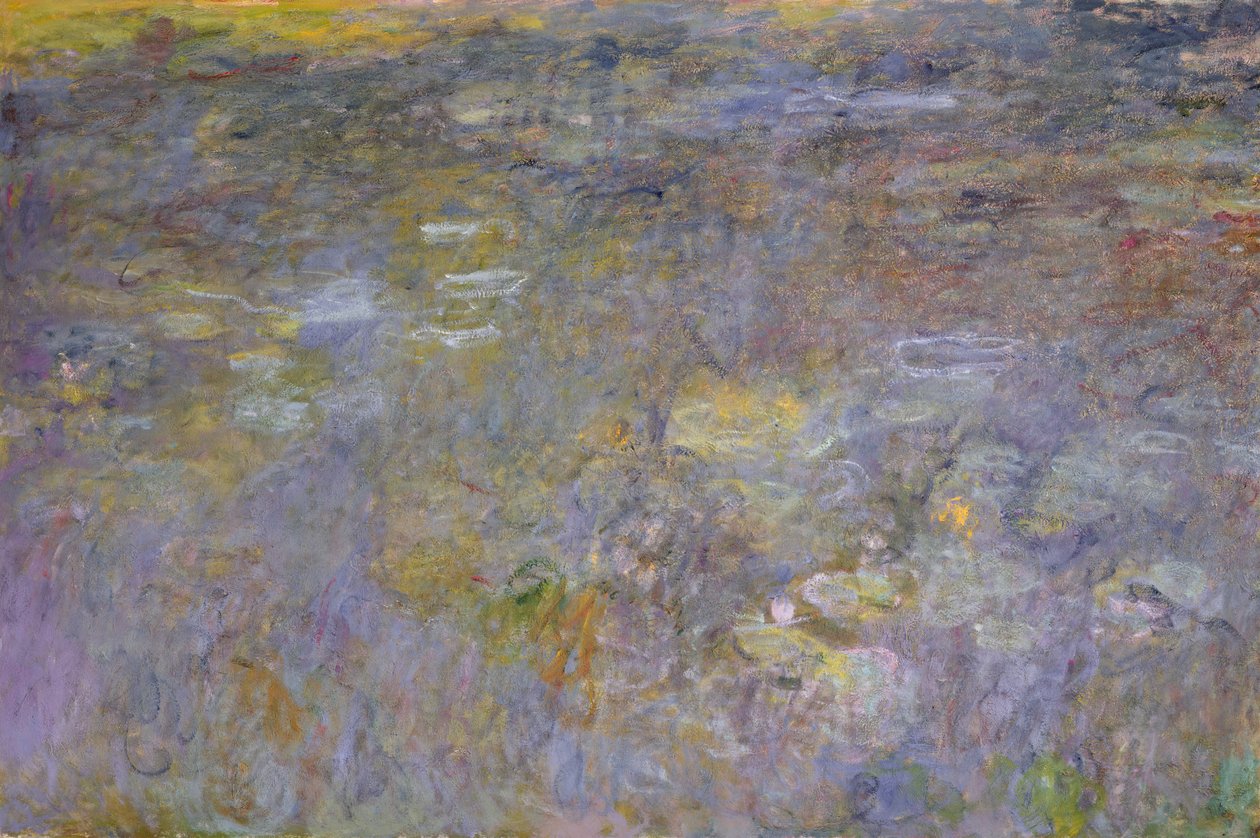Sjötäcke med vattenlilja, ca 1917-20 av Claude Monet