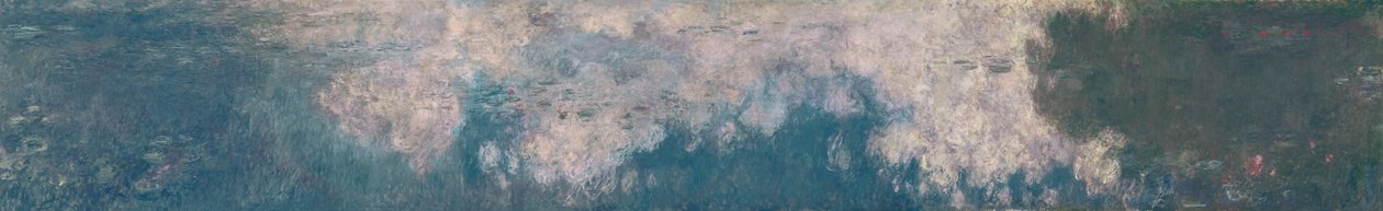 Näckrosorna - Molnen, 1914-18 (se även 64184,64185 och 64186) av Claude Monet
