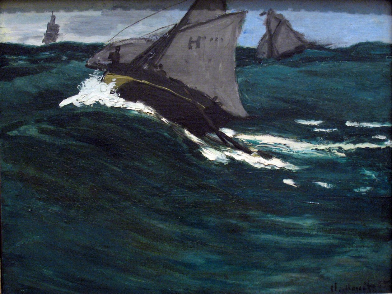 The green wave av Claude Monet