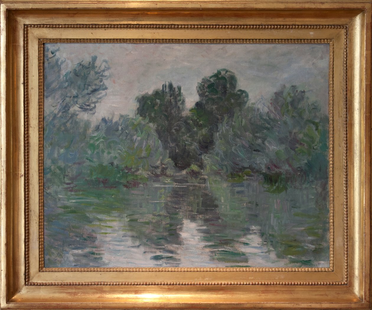 Un bras de Seine près de Vétheuil av Claude Monet
