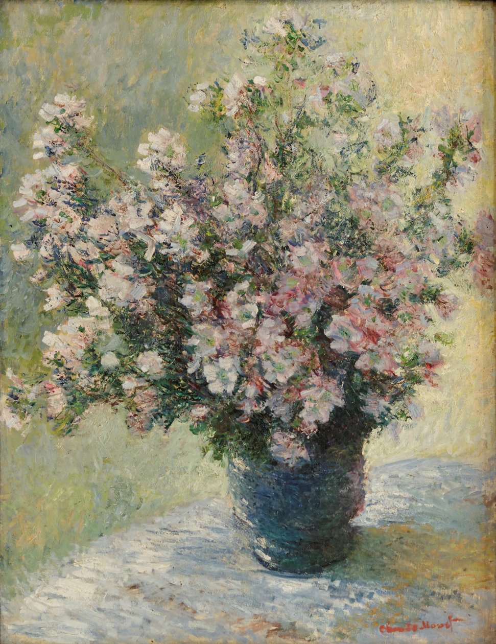 Blomstervase av Claude Monet