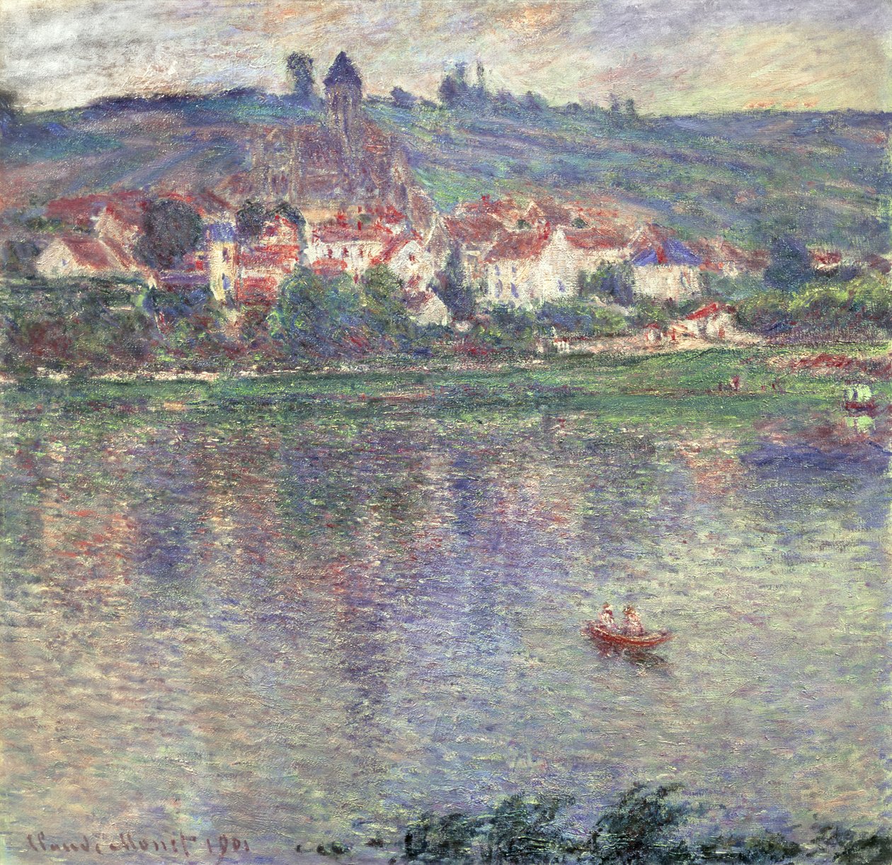 Vetheuil, 1901 av Claude Monet