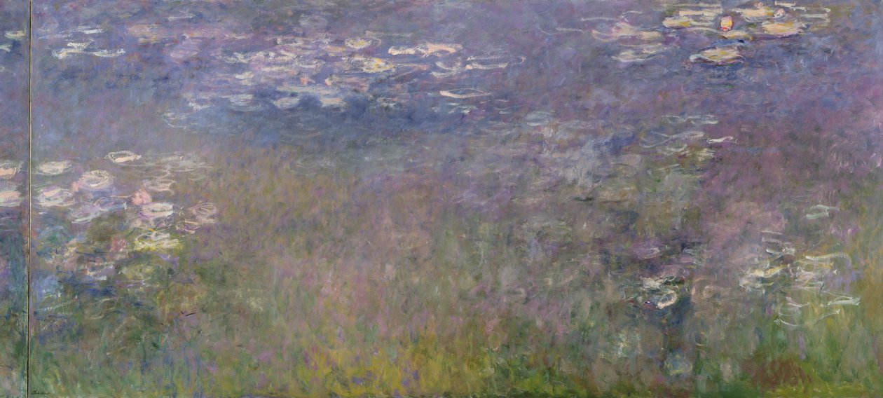 Vattenliljor (Agapanthus) c.1915-26 av Claude Monet