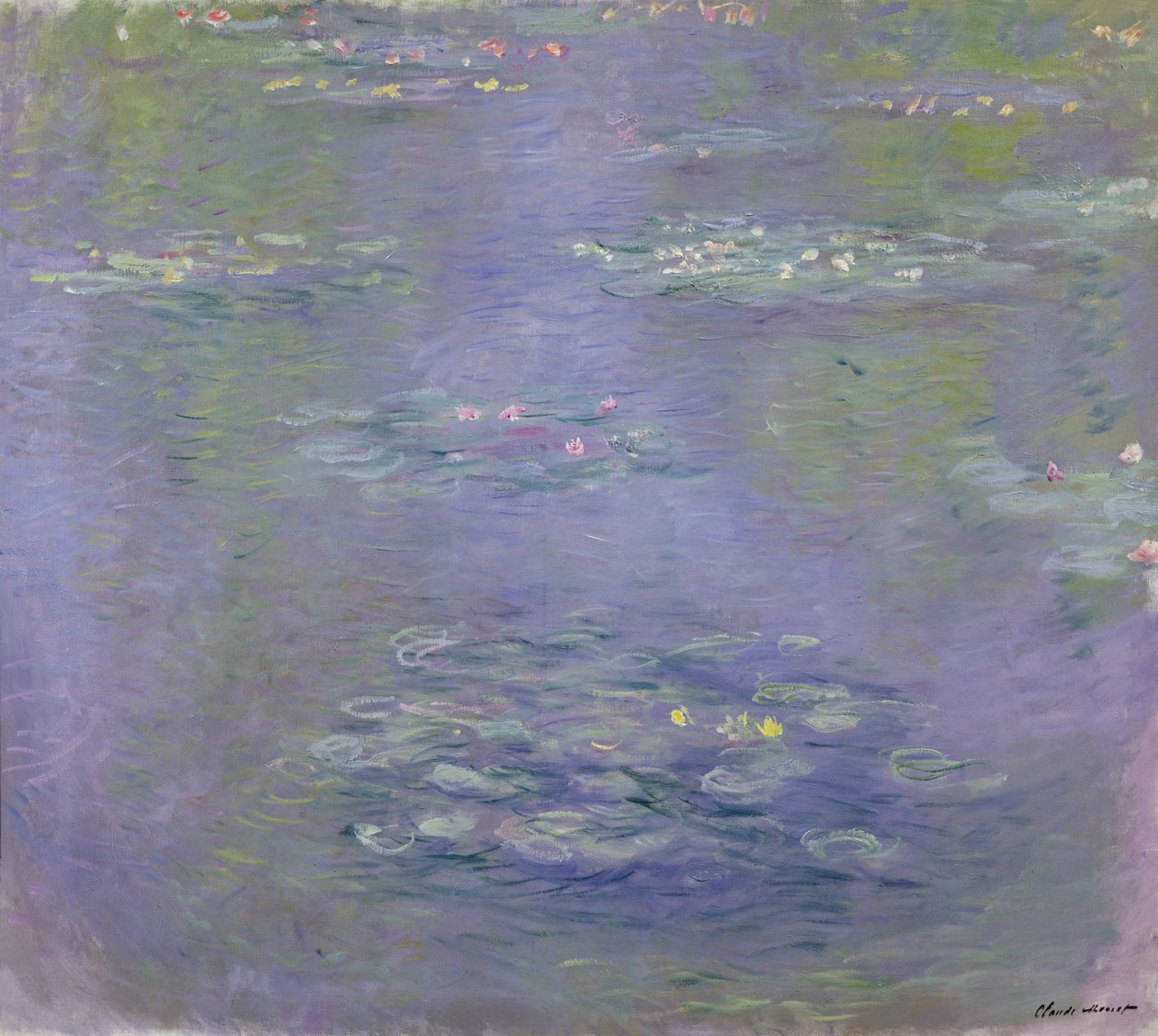 Näckrosor, 1903 (se detalj 382332) av Claude Monet