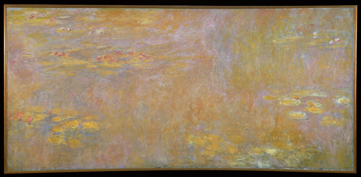 Näckrosor, efter 1916 av Claude Monet
