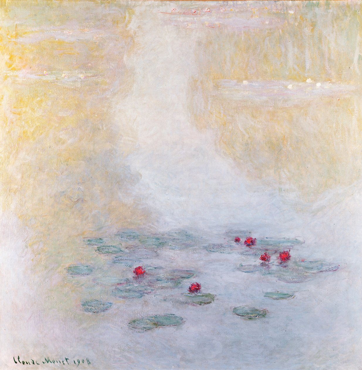Näckrosor i Giverny, 1908 av Claude Monet