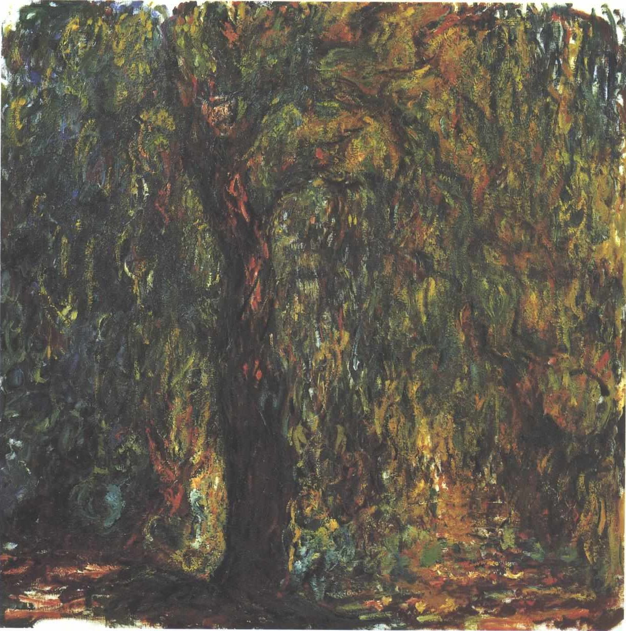 Weeping Willow av Claude Monet