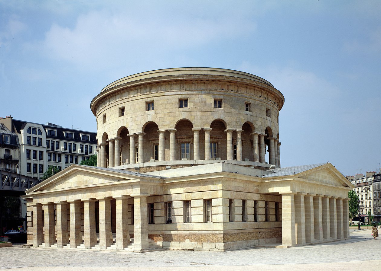 Barriere de La Villette, 1784-87 (se även 75748) av Claude Nicolas Ledoux