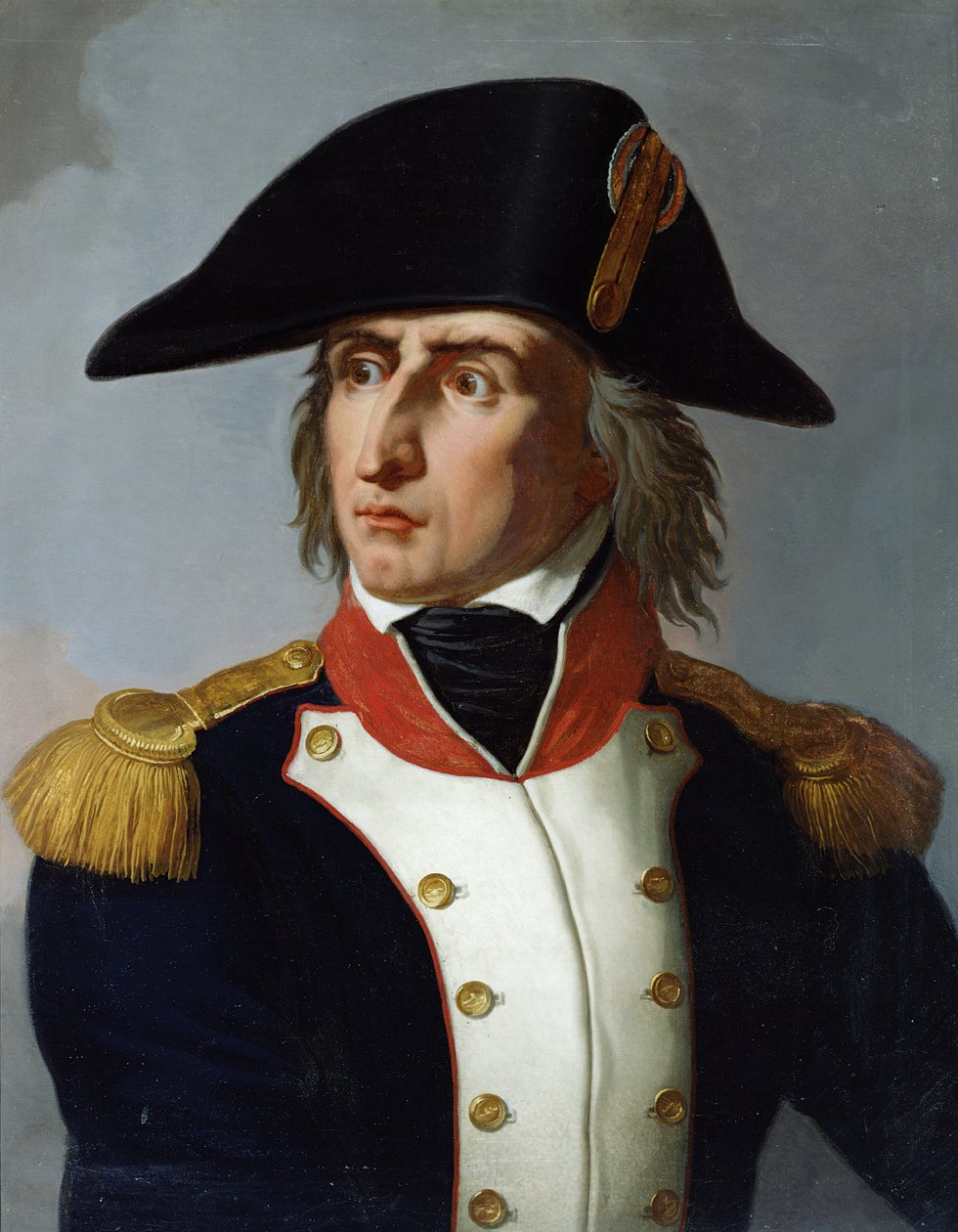 Charles-Pierre-Francois Augereau (1757-1816) hertig av Castiglione av Claude Noel Thevenin