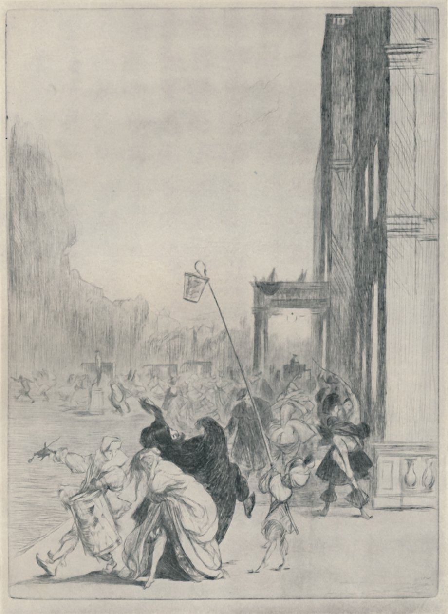 Efter finklänningsbalen, 1920 av Claude Allin Shepperson